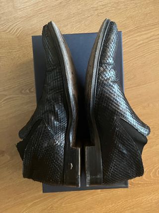 Botines piel serpiente Alberto Guardiani 41