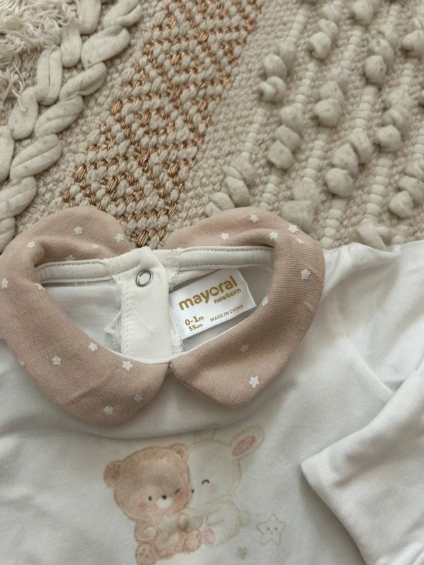 Conjunto primera puesta Mayoral oso