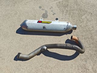 Colector y escape KTM EXC original para itv 
