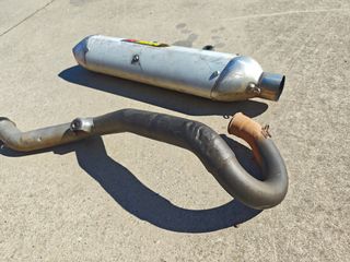 Colector y escape KTM EXC original para itv 