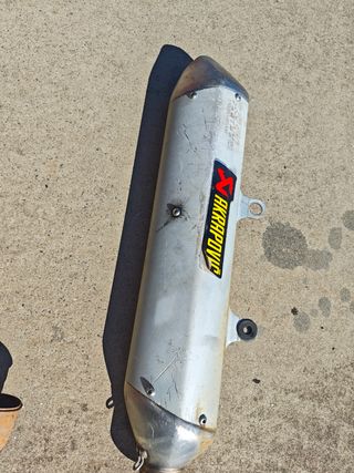 Colector y escape KTM EXC original para itv 