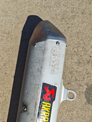 Colector y escape KTM EXC original para itv 