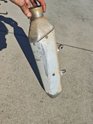 Colector y escape KTM EXC original para itv 
