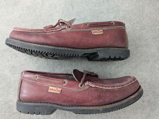 Zapatos náuticos Apache marrones