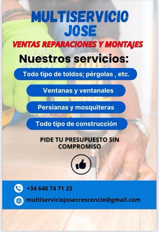 Multiservicio Jose: Ventas, Reparaciones y Montaje