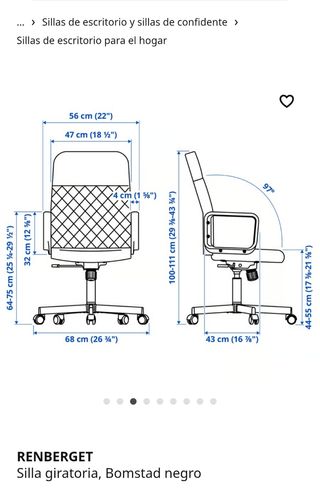 Silla Oficina IKEA