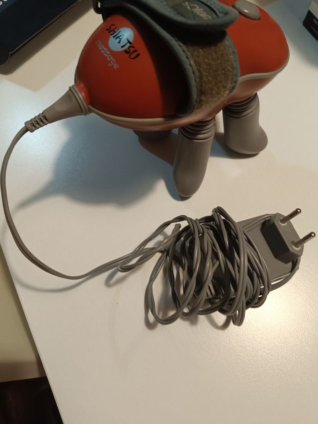 Masajeador Shiatsu Solac Naranja