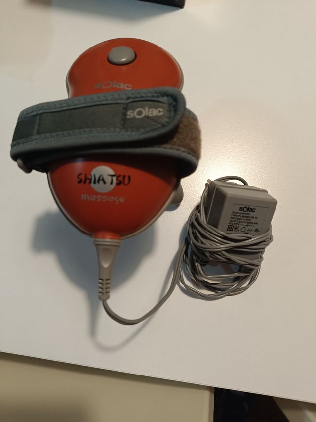 Masajeador Shiatsu Solac Naranja