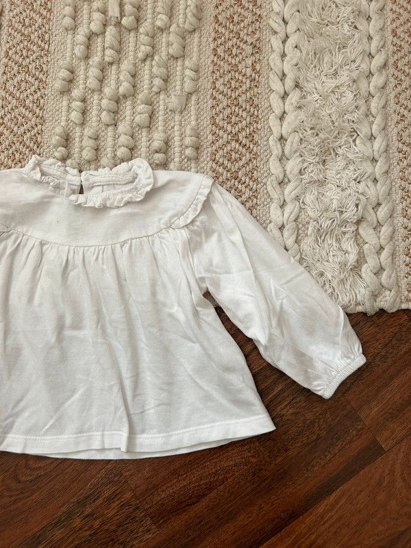 Camiseta bebé Hipercor blanca