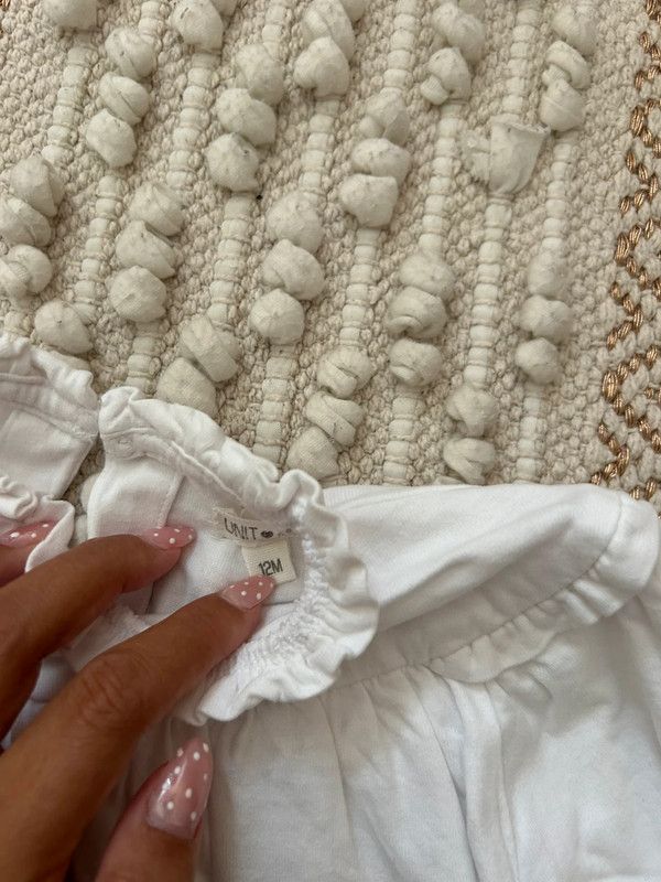 Camiseta bebé Hipercor blanca