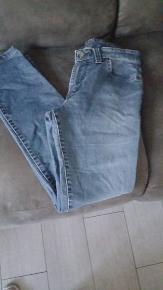 Pantalones vaqueros azules