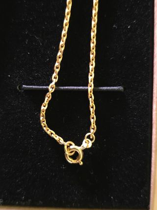 Cadena Oro 18k 25cm