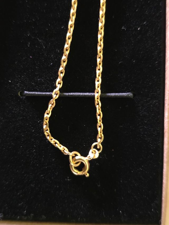 Cadena Oro 18k 25cm