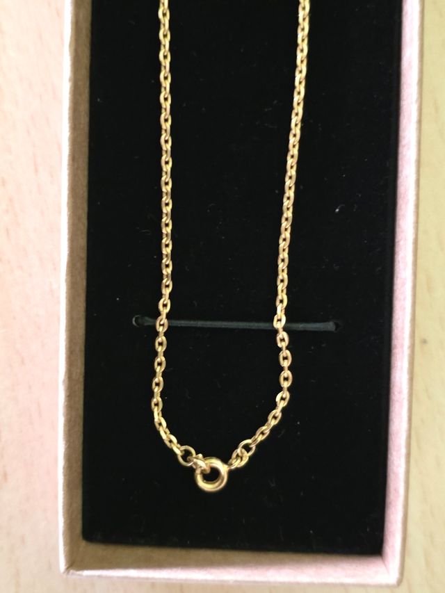 Cadena Oro 18k 25cm