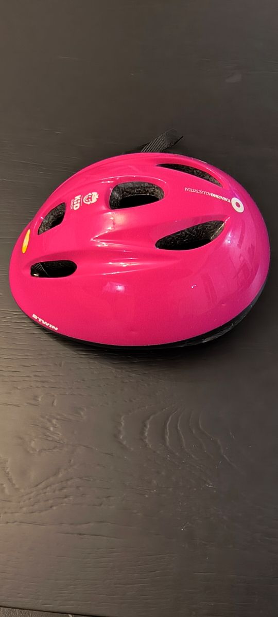 Casco bici Decathlon Kid M Rosa