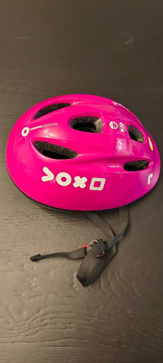 Casco bici Decathlon Kid M Rosa