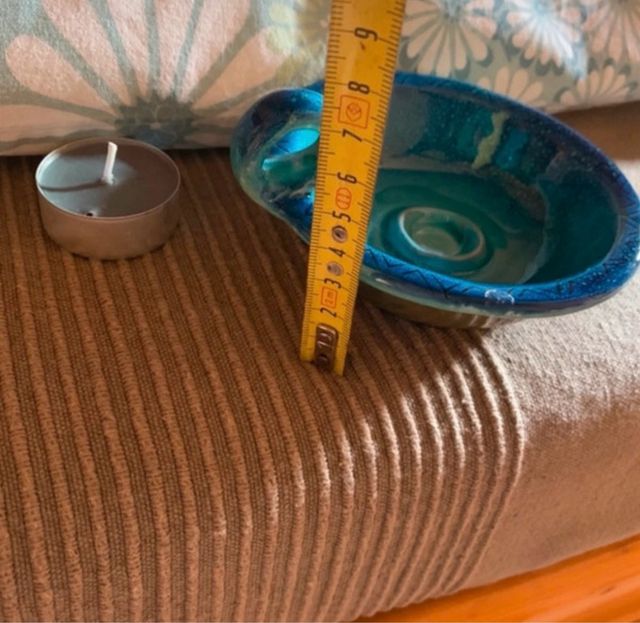 Portacandela/Bugia Sarda Blu