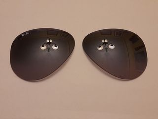 Cristales Ray-Ban Aviator RB3029 62mm Gris. RB.