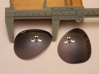 Cristales Ray-Ban Aviator RB3029 62mm Gris. RB.