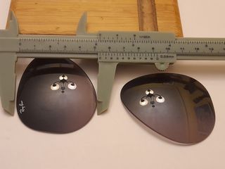 Cristales Ray-Ban Aviator RB3029 62mm Gris. RB.