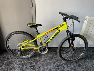 Bicicleta infantil Megamo 24 amarilla