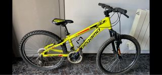 Bicicleta infantil Megamo 24 amarilla