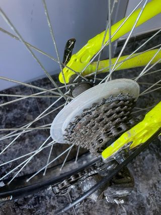 Bicicleta infantil Megamo 24 amarilla