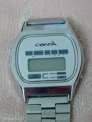 Orologio digitale Centia Argento/Bianco