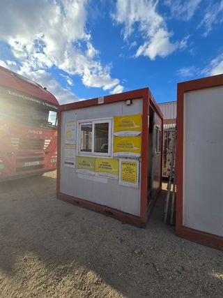 Caseta de obra vigilancia 2.5 x 2.4 m