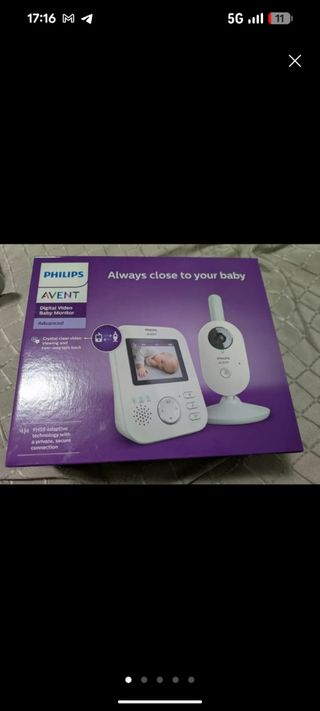 Vigilabebés Philips Avent Digital Video