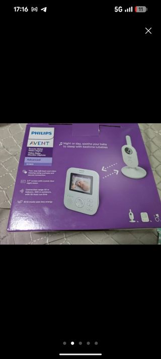 Vigilabebés Philips Avent Digital Video