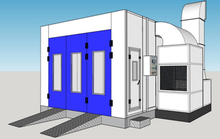 Cabina de Pintura Precision4tech