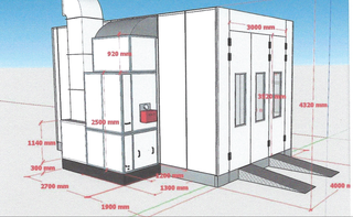 Cabina de Pintura Precision4tech