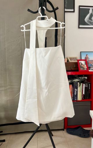 Vestido Zara Blanco Sin Estrenar