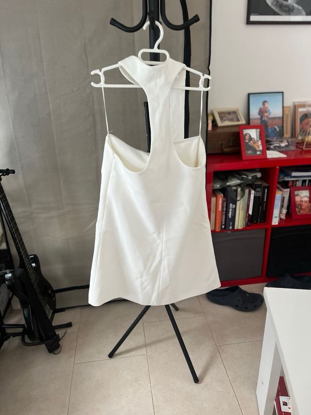 Vestido Zara Blanco Sin Estrenar