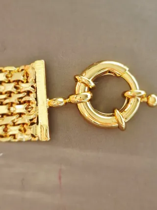 Pulsera oro eslabones