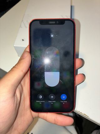 iPhone 12 mini rojo sin Face ID