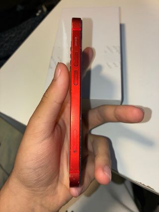 iPhone 12 mini rojo sin Face ID