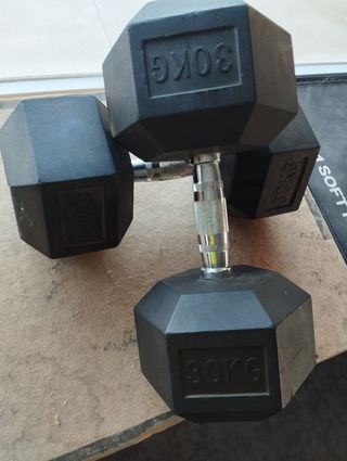 Mancuernas 30kg (2 unidades)