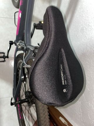 Bicicleta Conor Negra y Rosa