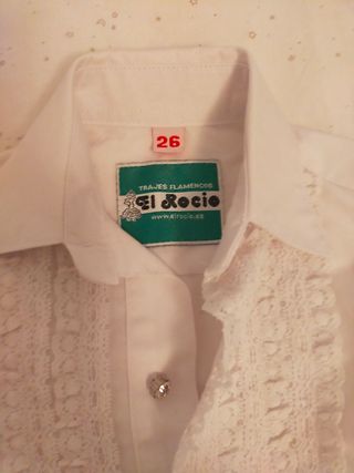 Traje corto campero bebé