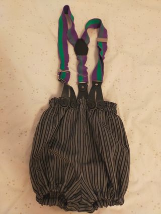 Traje corto campero bebé