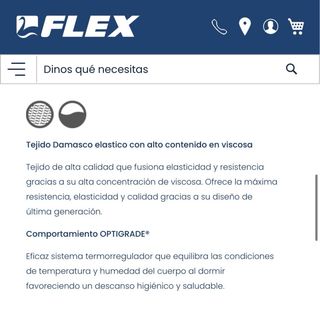 Colchón 180x200 Flex ZZ4 Soft pocket sense
