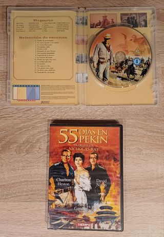CHARLTON HESTON. LOTE DE 6 PELÍCULAS. DVD. 