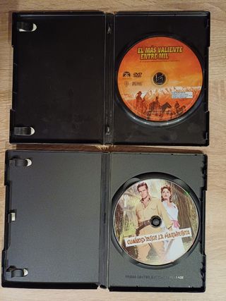 CHARLTON HESTON. LOTE DE 6 PELÍCULAS. DVD. 