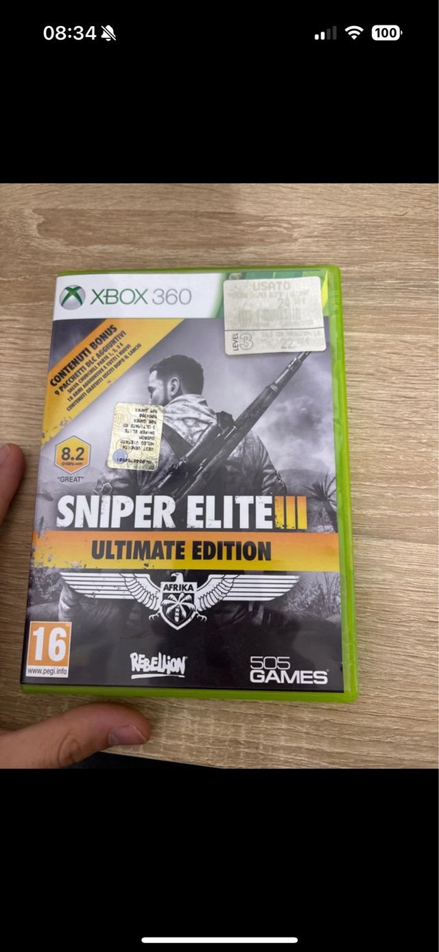 Xbox 360 con 15 giochi e controller