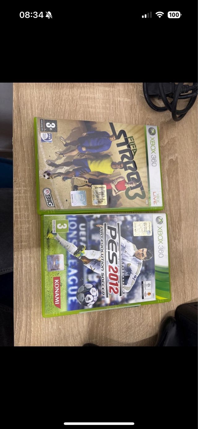 Xbox 360 con 15 giochi e controller