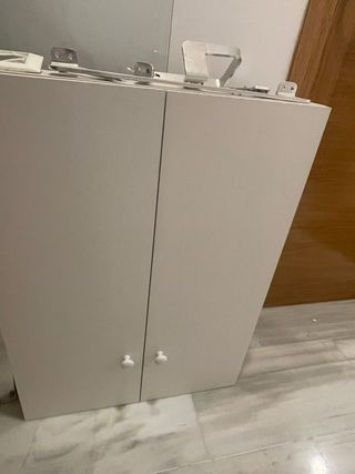 Mueble de baño blanco 80x61x18