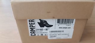 Sandalias Camper Talla 36 Negras