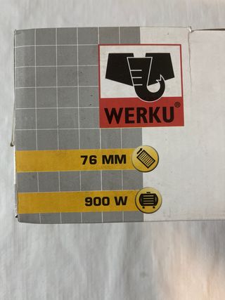 Lijadora de banda Werku 900W WK401230